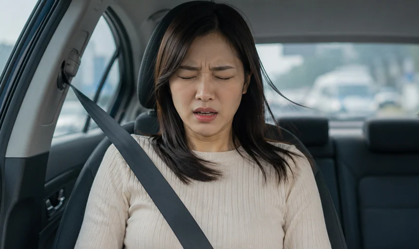 교통사고 목·허리 — 교통사고 충격은 몸에 어떻게 전달될까요?